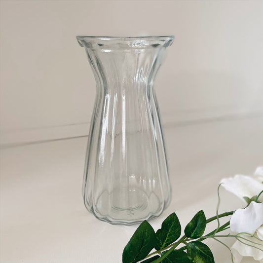 Glass Tapered Vase