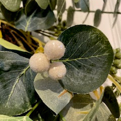 Eucalyptus And Berries Faux Wreath