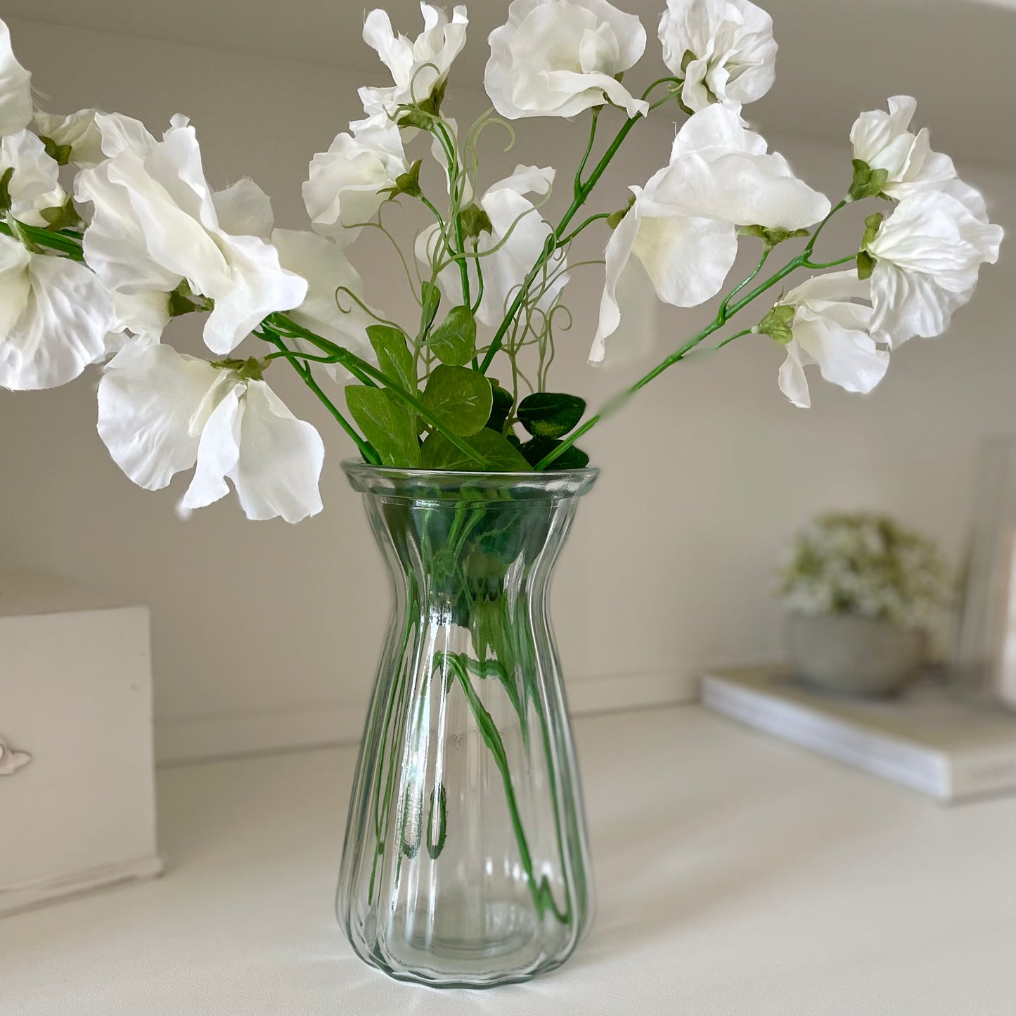Glass Tapered Vase