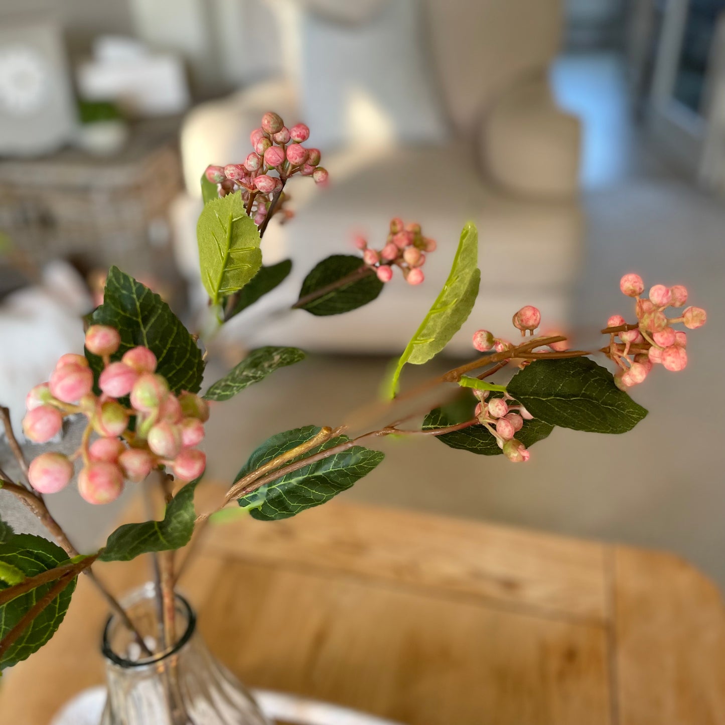 Pink Berry Stem