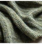 Chunky Green Throw