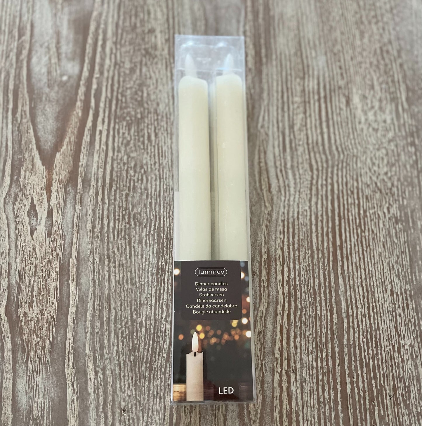 LED dinner candle (pack of 2)