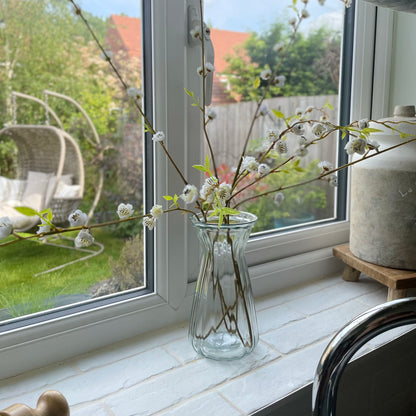 Glass Tapered Vase