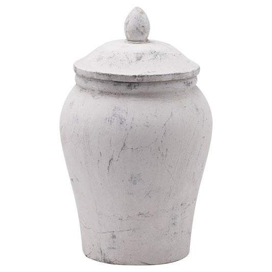 Neutral stone effect Serena Ginger Jar .