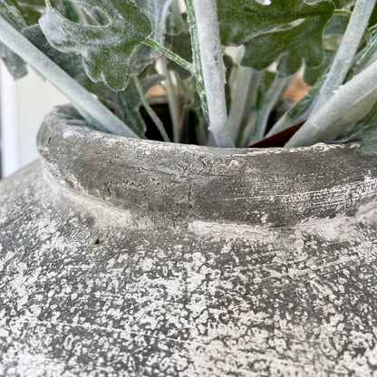 Earthy distressed stone Valentina Vase