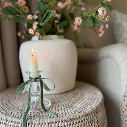 Handcrafted Hanley Vase in a classic shape and neutral tone, perfect for displaying faux stems or as a simple statement piece.